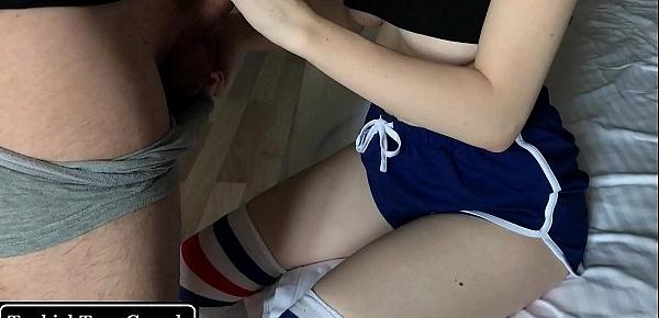  Quickie Fuck with Turkish Stepsister in Booty Shorts